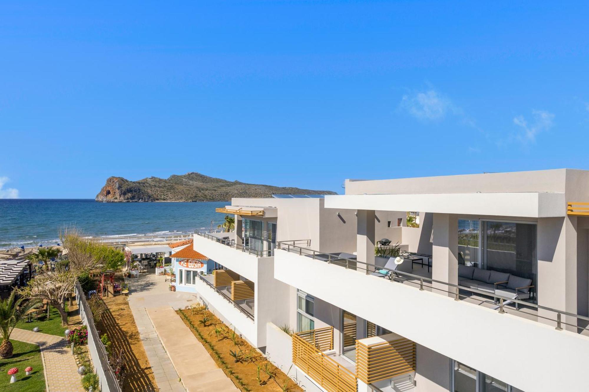 Ostrakon Suites Agia Marina Exterior foto